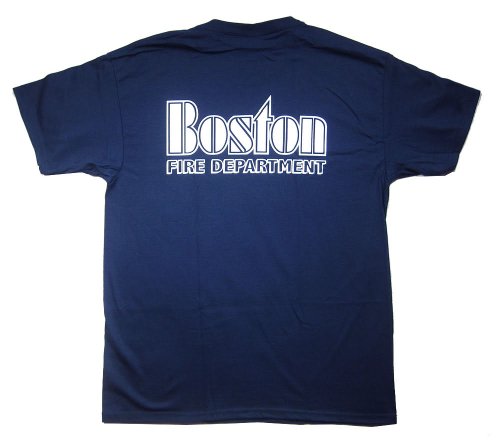 RescueTees Boston Fire Department Duty Style T-Shirt