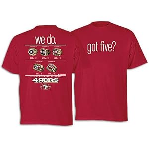 San Francisco 49ers Got Five Adult T-Shirt