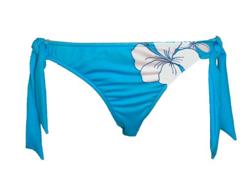 Island Soul Floral Basic Bikini Side Tie Pant