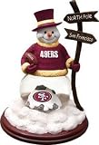 410tCilc1xL. SL160  SAN FRANCISCO 49ERS Limited Edition Memory Company Series 1 Snowman Snowglobe Christmas Figurine