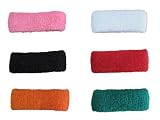 GOGO Thick Solid Color Kids Youth Wristbands (Narrow) (Price/Pair), Wristbands, Sweatbands