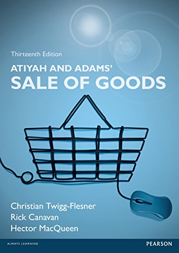 Atiyah and Adams' Sale of Goods
