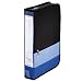 Hama Office Wallet 64 CD-Tasche im B�ro-Ordner Design f�r bis zu 64 CDs blau / schwarz