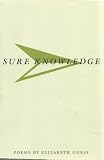 Sure Knowledge (Parallel Press Chapbooks)