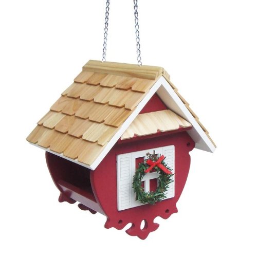 Christmas Wren Birdfeeder
