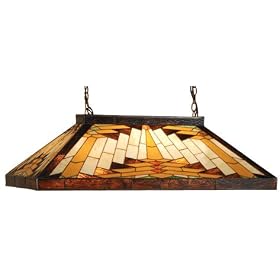 LAMPS BEAUTIFUL Craftsman Mission Navajo Billiards Pool Table Island Light by Meyda... by Meyda
