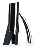 Screwpull LM-400 Lever Pull Wine Opener with 4-wheel Foil Cutter - Black Nickel