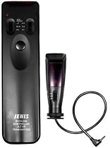 Jenis J-C450D-D-I IR Dual-Channel Wireless Controller for Canon XT, XTi, XS and XSi Digital SLR Cameras (Black)