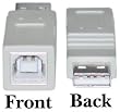 USB A Male / B Female Adaptor