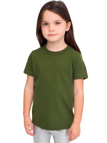 American Apparel Kids Fine Jersey Short Sleeve T