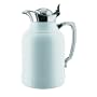 Alfi Opal White Lacquered Brass with Chrome Thermal Carafe, 12-Cup
