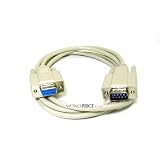 Monoprice Null Modem DB 9 M F cable Molded - 6ft by Monoprice