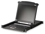 410tYk2A HL. SL160  ATEN 17 Inch LCD Console support USB and PS2 CL1000M (Black) Reviews