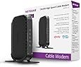 NETGEAR High Speed DOCSIS 3.0 Cable Modem (CM400-1AZNAS) Certified for Comcast Xfinity, Time Warner, Cox, Bright House Networks & More