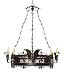 2A871075-46 2nd Ave Lighting Dragone Chandelier