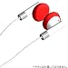 Sumajin Funky Ear Pads Red カラーイヤホンパッド レッド SUMFKYRD