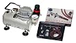 PAASCHE MILLENNIUM AIRBRUSH SET w/Quiet AIR COMPRESSOR