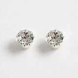 Fine Delicate Tiffany Stud Earrings (E50)