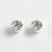 Fine Delicate Tiffany Stud Earrings (E50)
