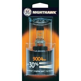 GE Nighthawk 9004NH/BP Automotive Replacement Bulbs, Pack of 1