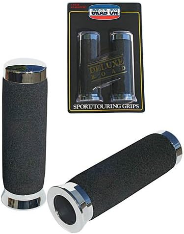 Grab On Motorcycle Grips Deluxe Road 6-1/4" for 1" Bars