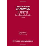 Judith, Lyric Drama in 3 Acts: Vocal score