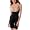 SPANX Slimplicity Open-bust Mid-Thigh Body Briefer Shapewear (M Black)