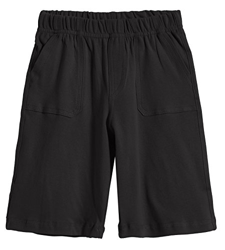 City Threads Boys' 3-Pocket Soft Jersey Shorts 100% Cotton Made in USA