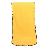 Pola Fleece Mufflers-Yellow W31S45F