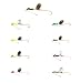 ERIE DEARIE LURE CO. (10103) Spinner Baits & Spinners 3/8 OZ RED WHITE
