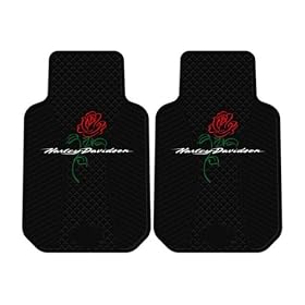 Harley Davidson - 2 PC Rose Mat by Harley Davidson H1340