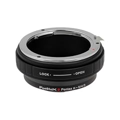 Fotodiox Objektivadapter (Lens Mount Adapter) with Aperture Dial, Digital Pentax AF Objektivauf MFT Micro 4/3 Four Thirds Fourthirds System Kamera Mount Adapter, for Olympus Pen E-PL1, E-P2, Panasonic Lumix DMC-G1, G2, GH2, GF1, GH1 G10