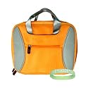 Amazon Kindle DX 2-Tone Tag Series Carrying Case ( Orange - Silver ) + Live*Laugh*Love Wrist Band!!!