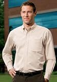 Patterned Long Sleeve Easy Care Shirt (Big and Tall and Regular Sizes)