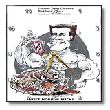 Arnold Schwarzenegger The Exterminator Pest Control - 10x10 Wall Clock