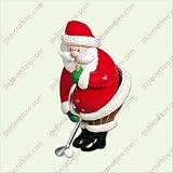 A PUTTER FOR SANTA 2005 Hallmark Ornament QXG4312