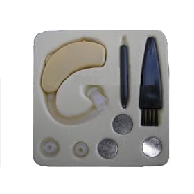BEHIND THE EAR HEARING AMPLIFIER AID