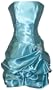 Strapless Satin Bubble Dress Prom Formal Holiday Party Cocktail Gown Bridesmaid