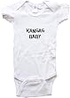 KANSAS BABY / HURRY UP - State-series - White, Blue or Pink Onesie / Baby T-shirt