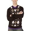 Merona&reg; Merino Wool Argyle Sweater - Brown