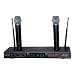 Search Our Specialty Mall : Audio 2000 Awm6122u UHF Dual Channel Rechargeable Wireless Microphone System