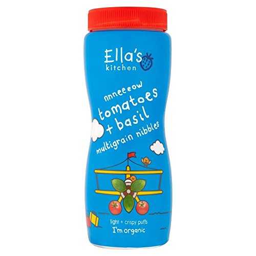 Ella's Kitchen Organic Nnneeeow Tomato & Basil Multigrain Nibbles 12mth+ (45g)