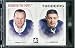 2006 / 07 In The Game Between The Pipes Hockey Card #135 Johnny Bower / Terry Sawchuk - Mint Condition - In Protective Display Case !