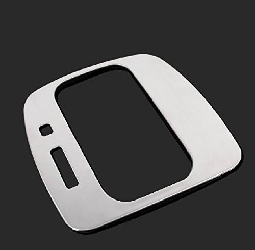 S.steel At Model Gear Shift Frame Cover Trim Fr Ford Escape Kuga Lhd 2013 2014 2015