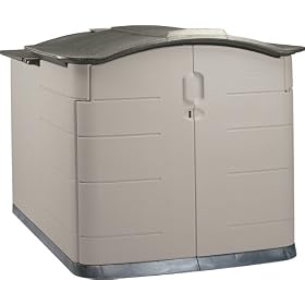 Rubbermaid Slide-Lid Storage Shed 3752, 92-cubic ft