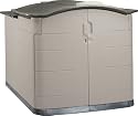 Rubbermaid Slide-Lid Storage Shed 3752, Grey Roof, 92-cubic ft