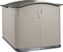 Rubbermaid Slide-Lid Storage Shed 3752, Grey Roof, 92-cubic ft