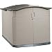 Rubbermaid Slide-Lid Storage Shed 3752, Grey Roof, 92-cubic ft