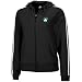 Boston Celtics Jackets : adidas Boston Celtics Ladies Black Full Court Full Zip Hoody Sweatshirt