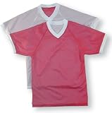Reversible soccer jersey for youth or adult soccer uniform